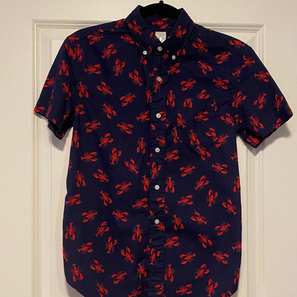 Crew cuts button up